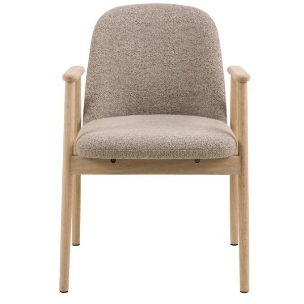 Krzesło Leo beżowe/ dąb Monza 60 - ACTONA